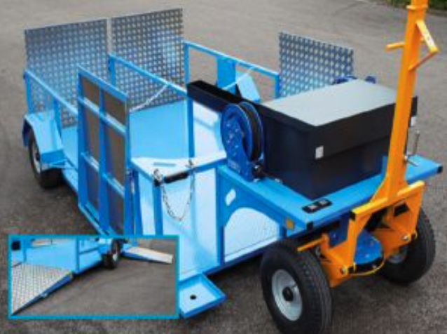 Aircraft towing equipment